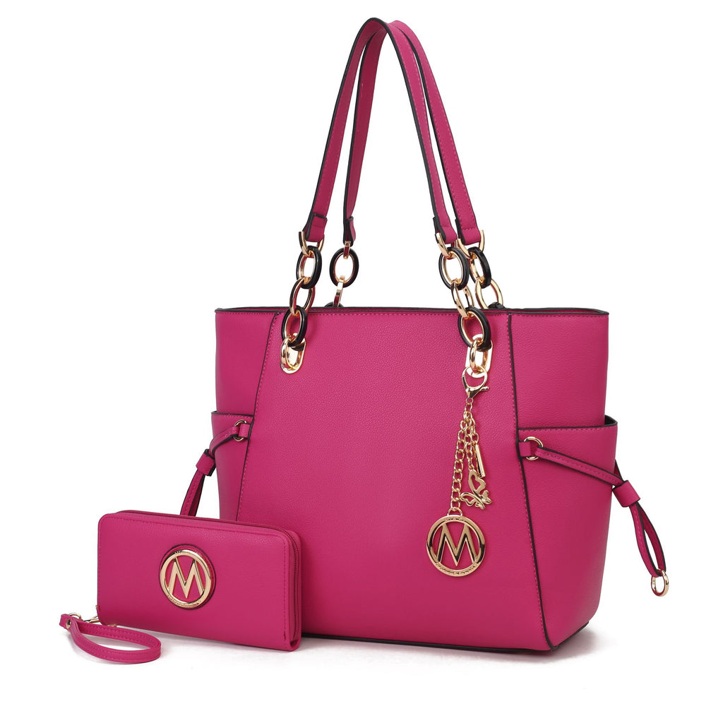 MKF Collection Yale Tote Women's Bag with Wallet Handbag Purse by Mia K