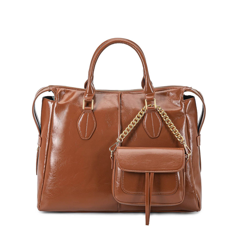 MKF Collection Yareli Tote Handbag with Crossbody Bag Women's Purse Set by Mia K – 2-Piece