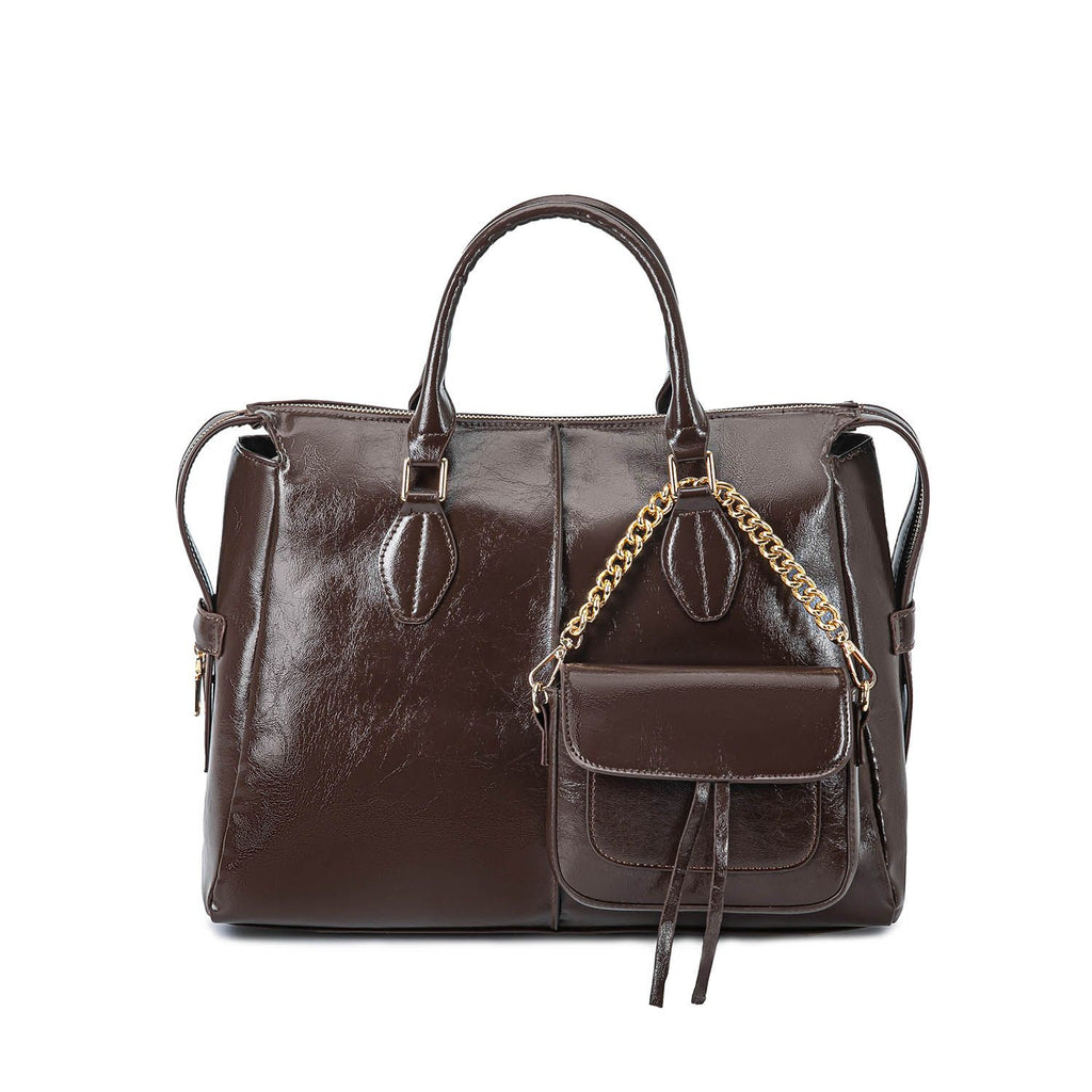 MKF Collection Yareli Tote Handbag with Crossbody Bag Women's Purse Set by Mia K – 2-Piece