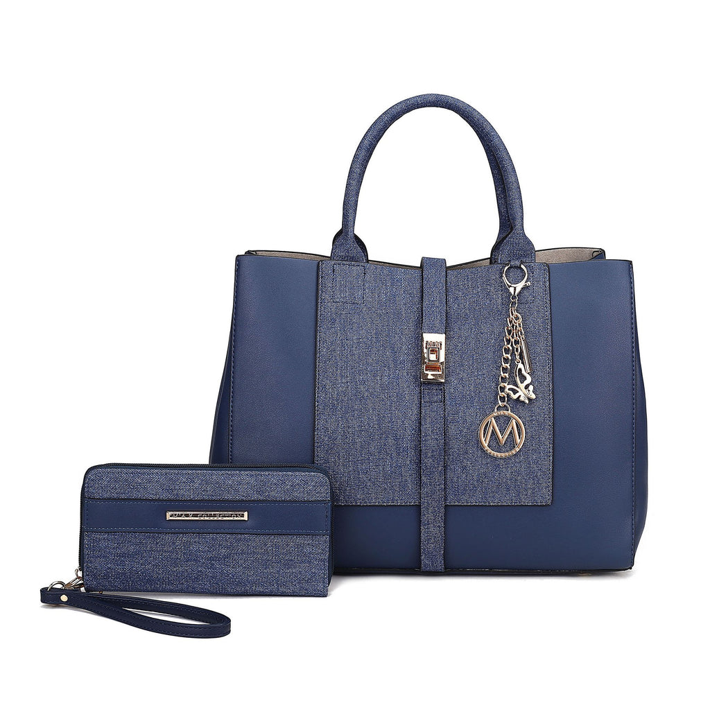 MKF Collection Yola Tote Bag and Wallet set by Mia K