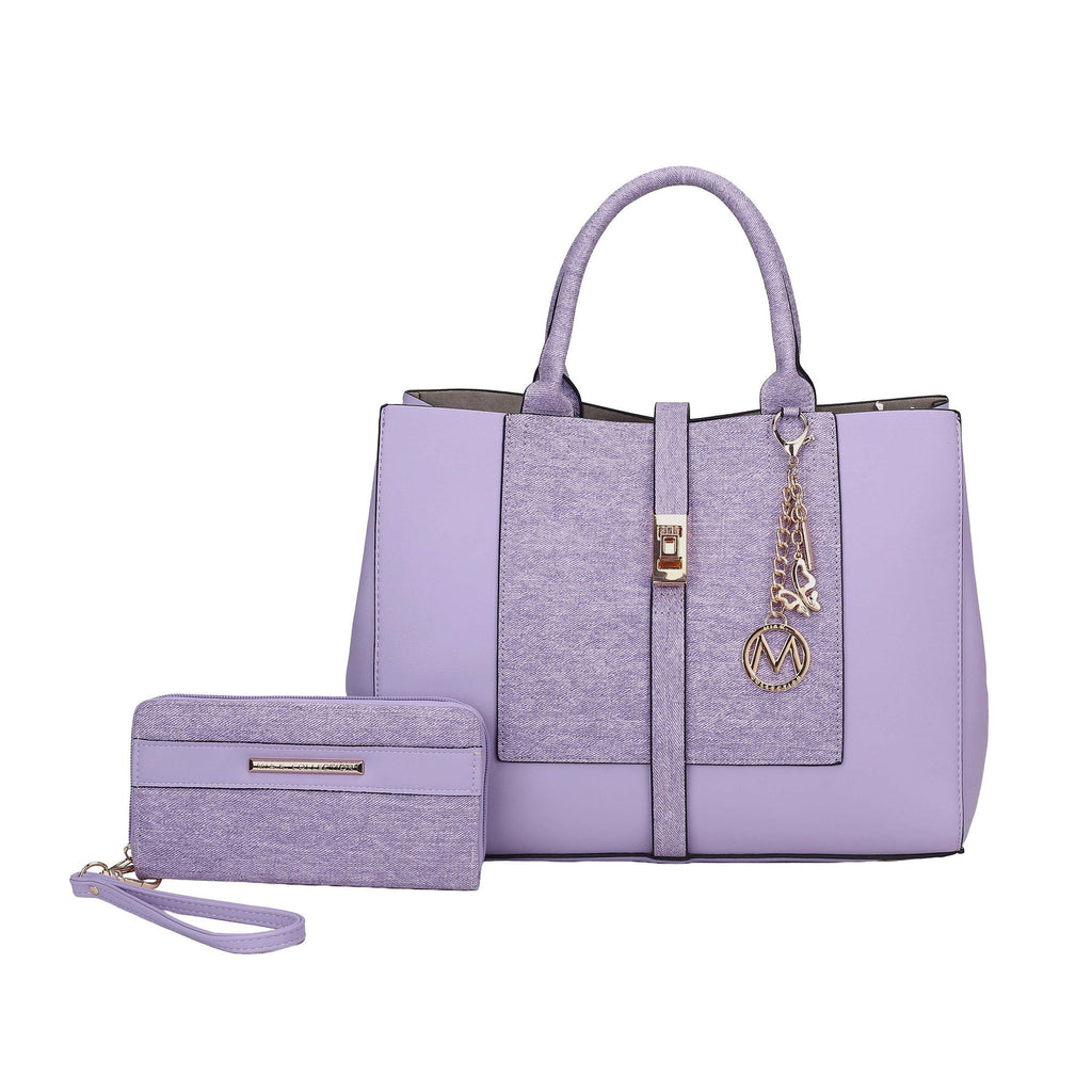 MKF Collection Yola Tote Bag and Wallet set by Mia K