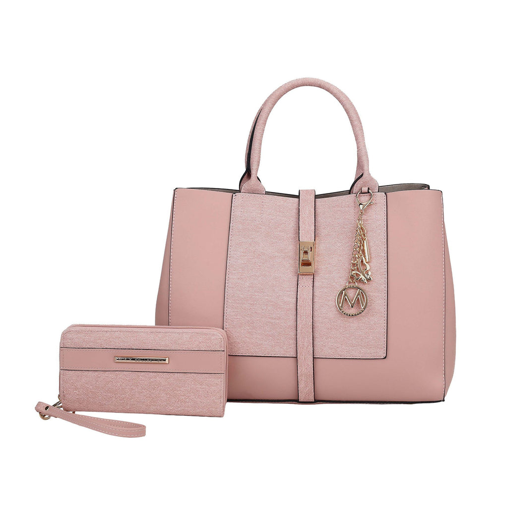 MKF Collection Yola Tote Bag and Wallet set by Mia K
