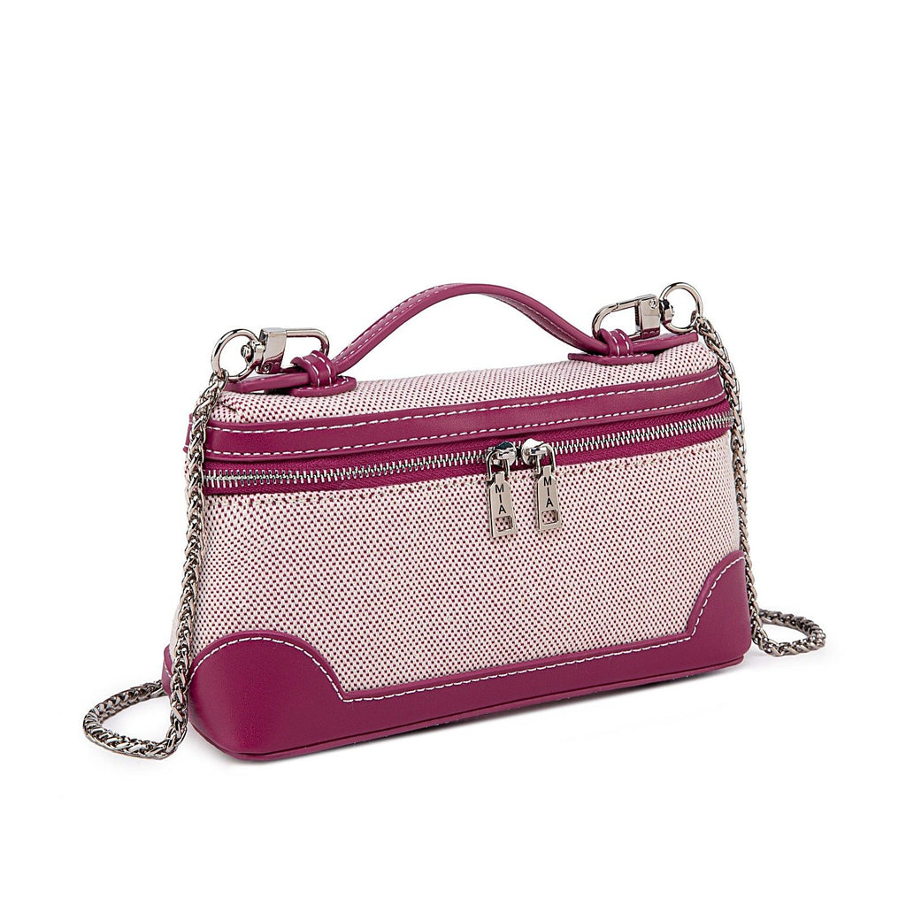 MKF Collection Zinnia Faux Leather Crossbody Shoulder Bag by Mia K