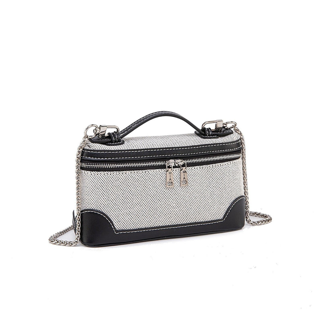 MKF Collection Zinnia Faux Leather Crossbody Shoulder Bag by Mia K