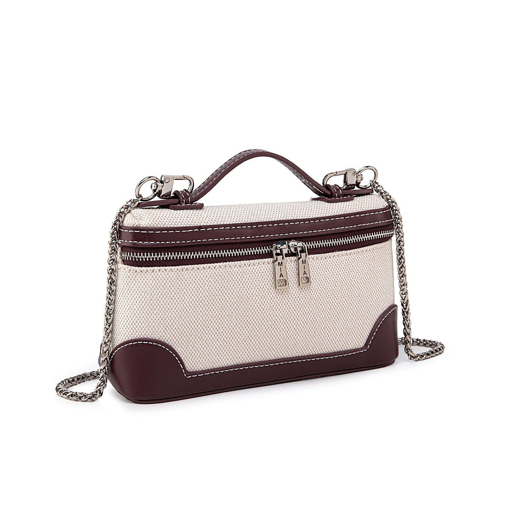 MKF Collection Zinnia Faux Leather Crossbody Shoulder Bag by Mia K