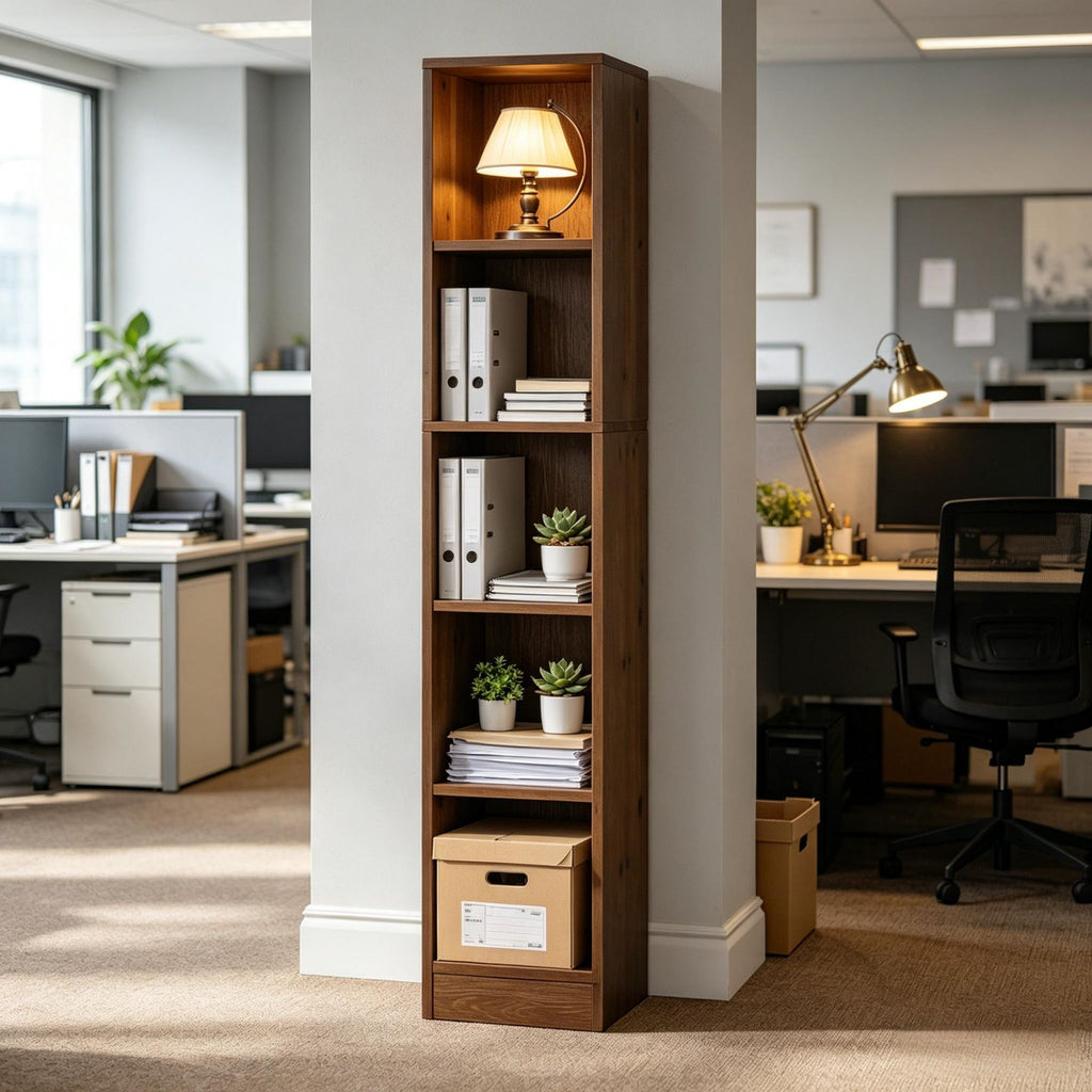 Modern Bookshelf 12 Inches for Bedroom