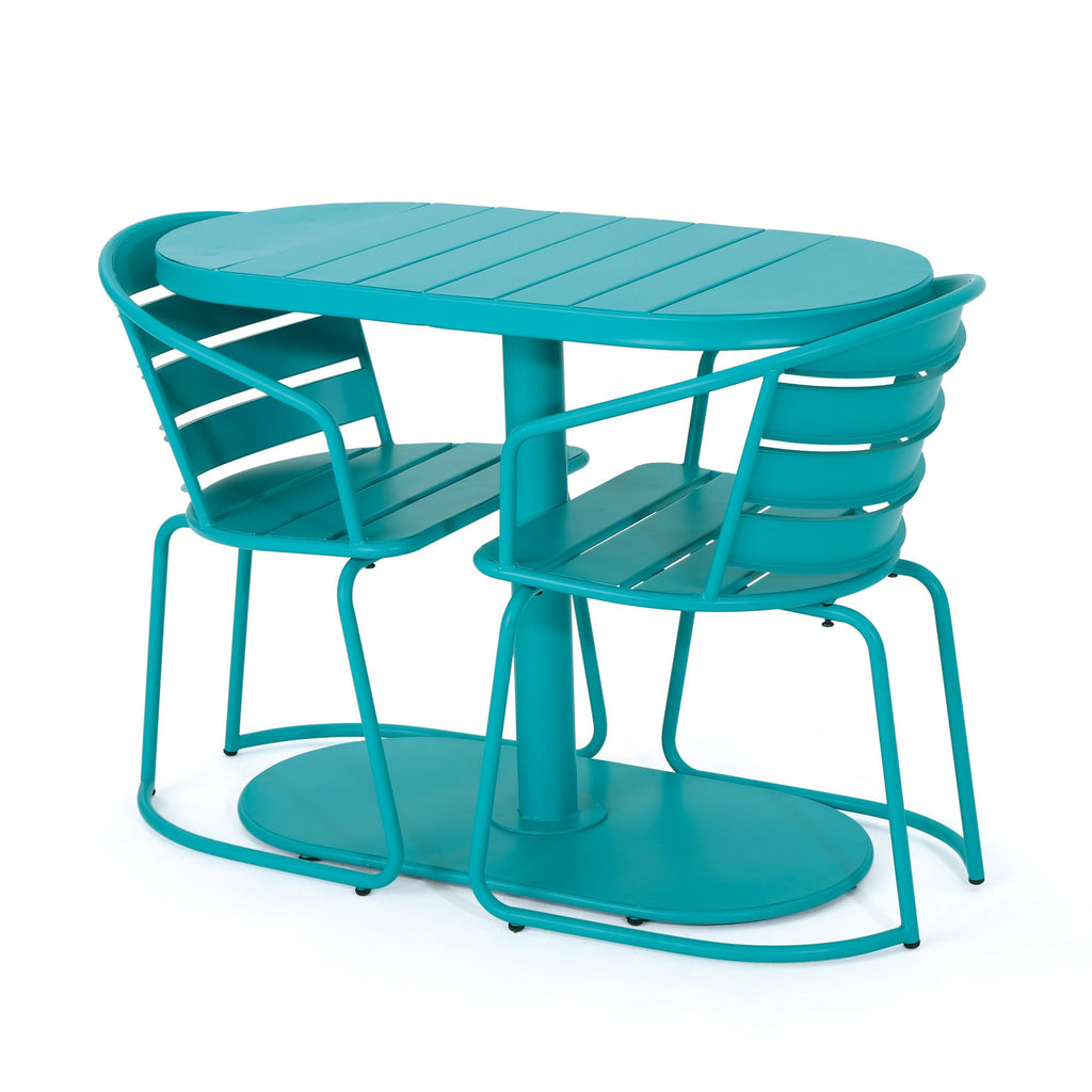 Modern Chic Chairs with Open Slat Seating to Add Texture for Outdoor