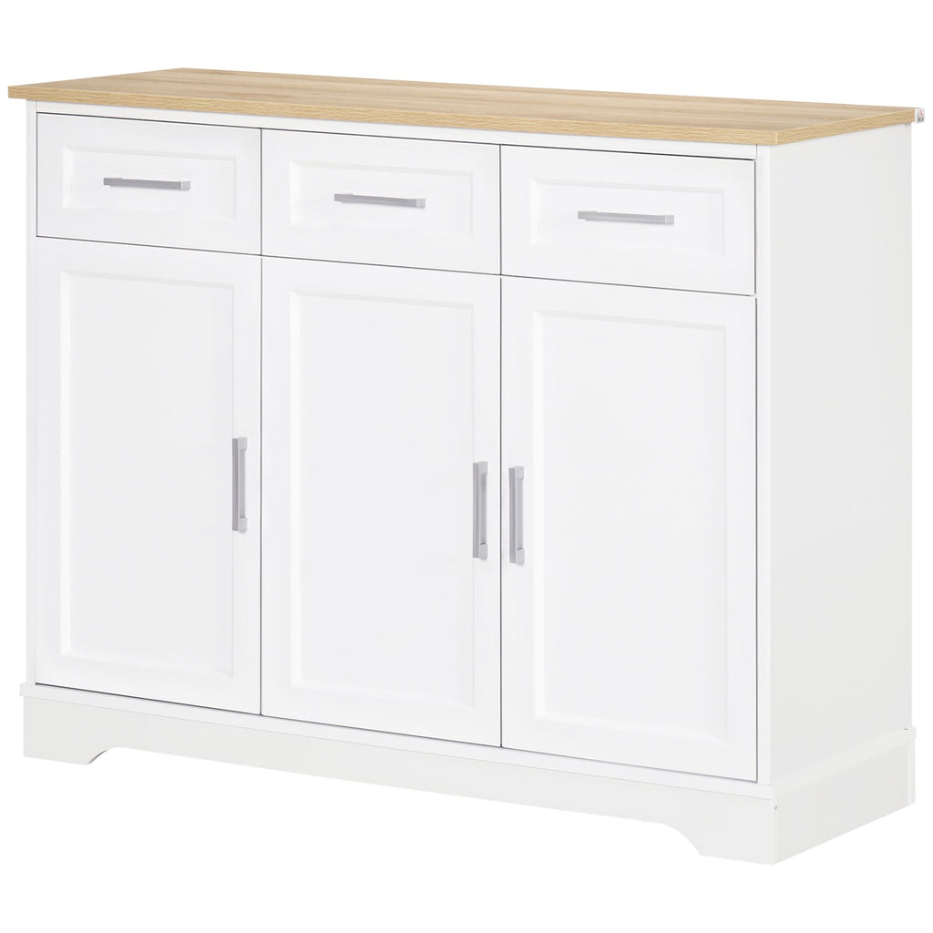 Modern Kitchen Sideboard Buffet Cabinet White Storage Island Dining Room Living Room Furniture