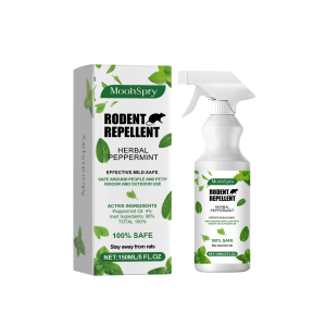 Moonspry Minty Mouse-Repellent Spray, Mouse-Repellent Spray For Outdoor Gardening