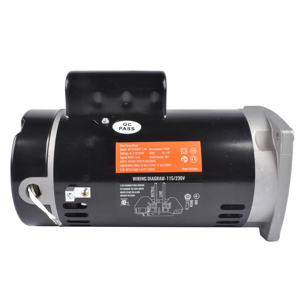 Motor and Seal Replacement Kit 1-1/2 HP B2842 Motor PS-1000 Seal Kit 3450 RPM