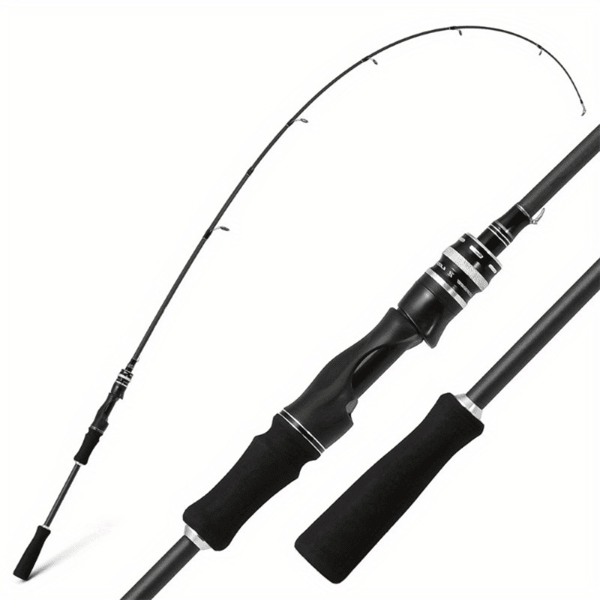 multi-purpose casting and spinning rod, carbon fiber design, with guide ring, ergonomic handle, suitable for seawater, light and sensitive, comfortable to hold