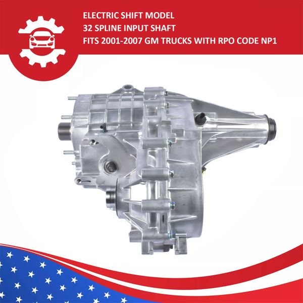 NP263HD Transfer Case for GMC Sierra 2500 HD Classic 6.0L V8 2 4-Door 2001-2007