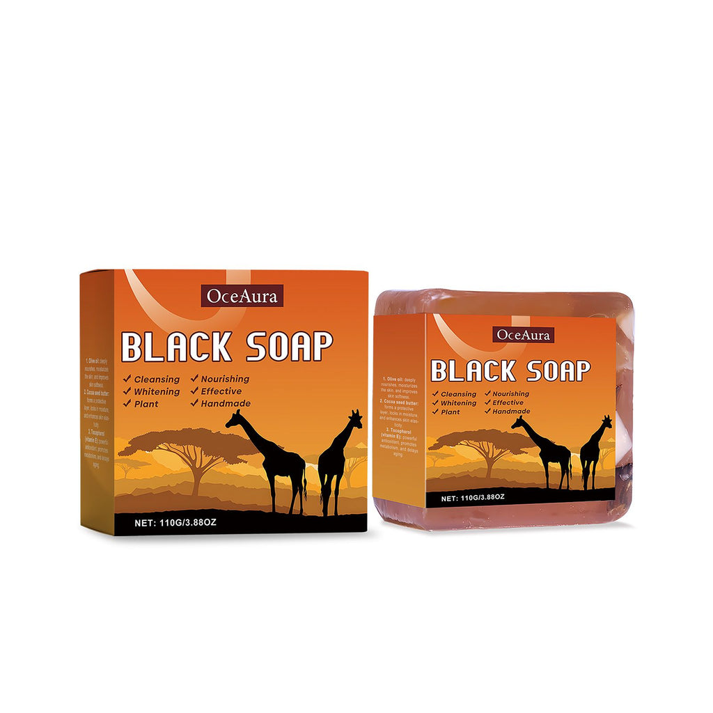 Oceaura Cleansing Bath Soap Moisturizes And Moisturizes Cleansing Skin Exfoliating Dark Bath Soap