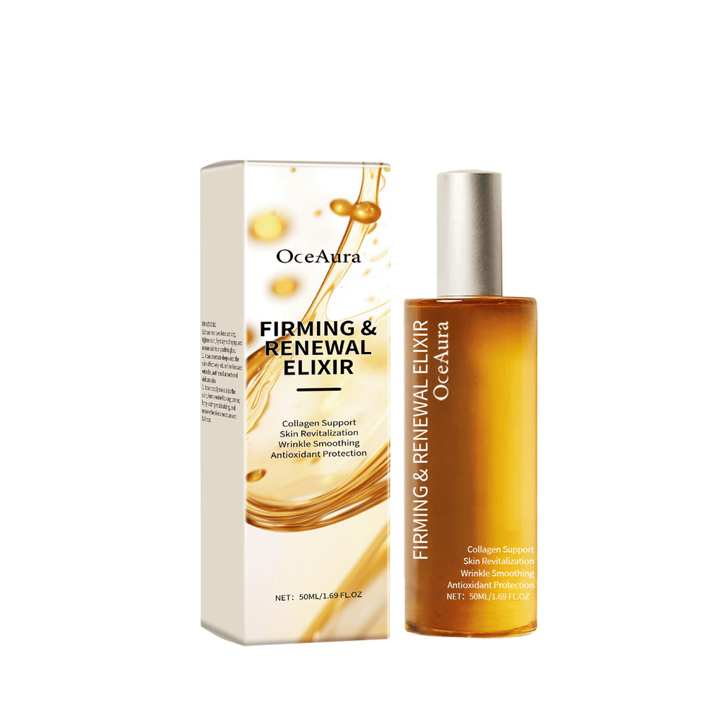 OceAura Firming Essence Hydrates, Moisturizes And Firms Skin With Elastic, Delicate, Brightening And Smoothing Care Essence