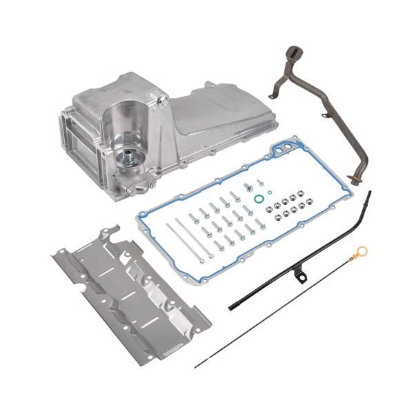 Oil Pan Chevrolet GM LS1 LS3 LSA LSX 19212593 MT024002 (Ban sale on Amazon) (No support for unconditional return)