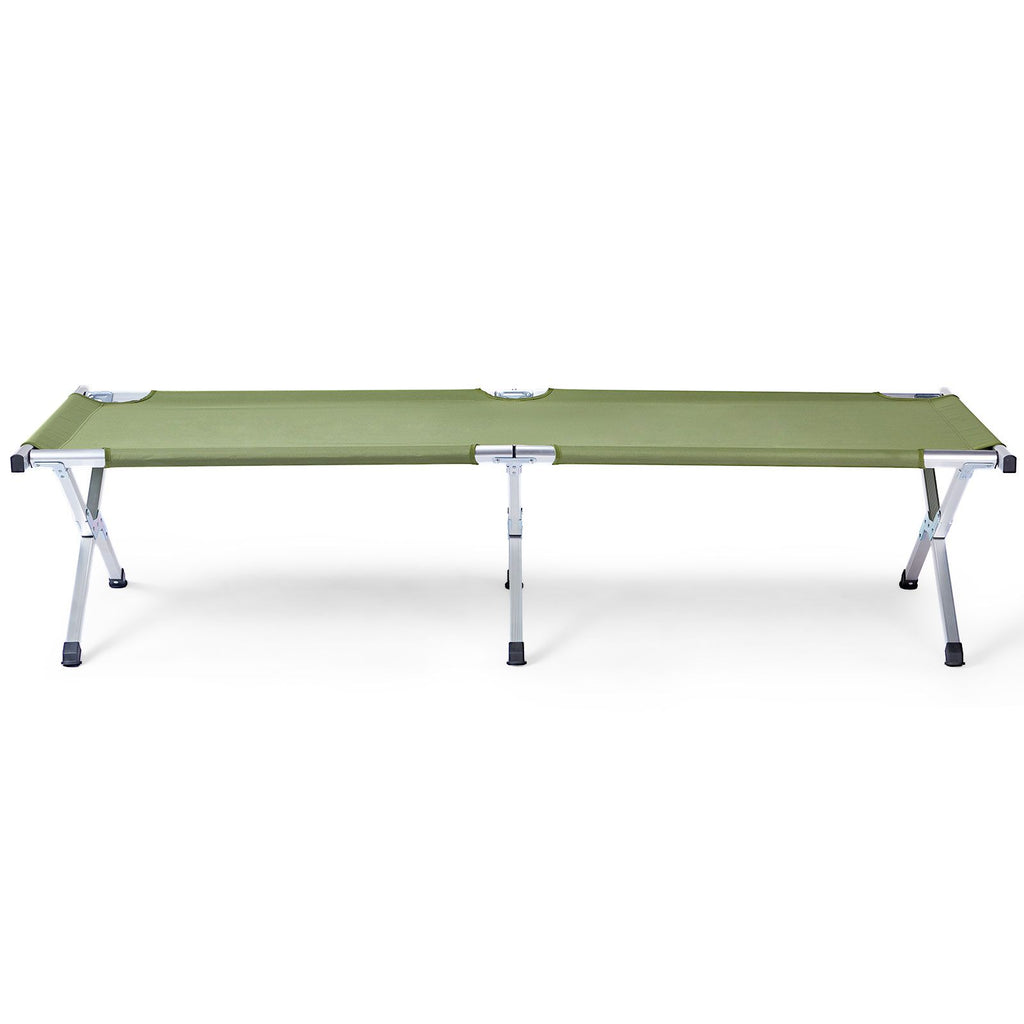 [Old Code: 27860141]RHB-03A Portable Folding Camping Cot with Carrying Bag Army Green