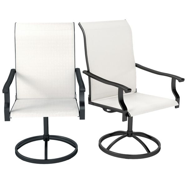 old SKU: 17761954 2pcs Patio Swivel Chairs ,Outdoor Garden Bench , Garden chair , Swivel Chairs Set of 2
