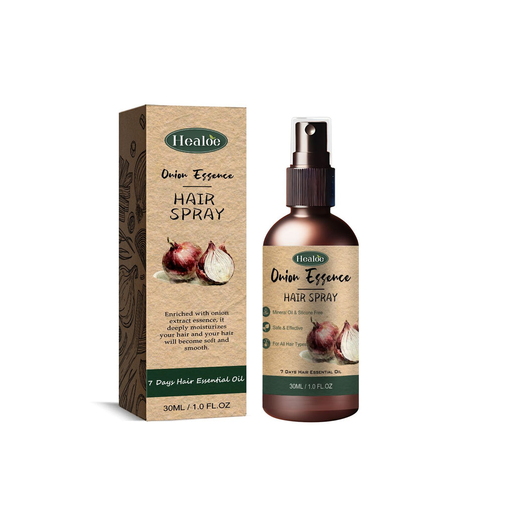 Onion Essence Hair Spray, Dry Hair Short-Tempered Disposable Nourish Hair Oil
