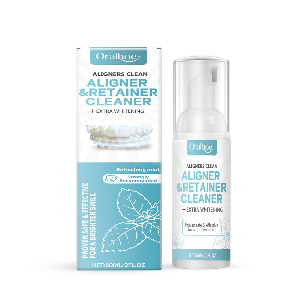 Oralhoe Braces Cleansing Mousse, Teeth And Mouth Fresher or Gentle Cleansing Foam