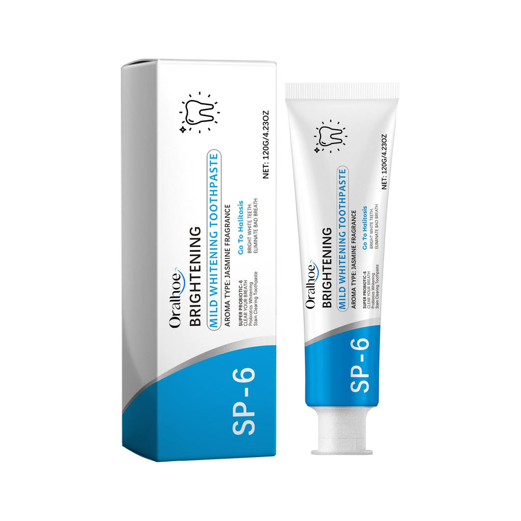 Oralhoe Cleaning Toothpaste, Gentle Cleaning Care For Teeth Care Odor Fresh Stains Mint Toothpaste