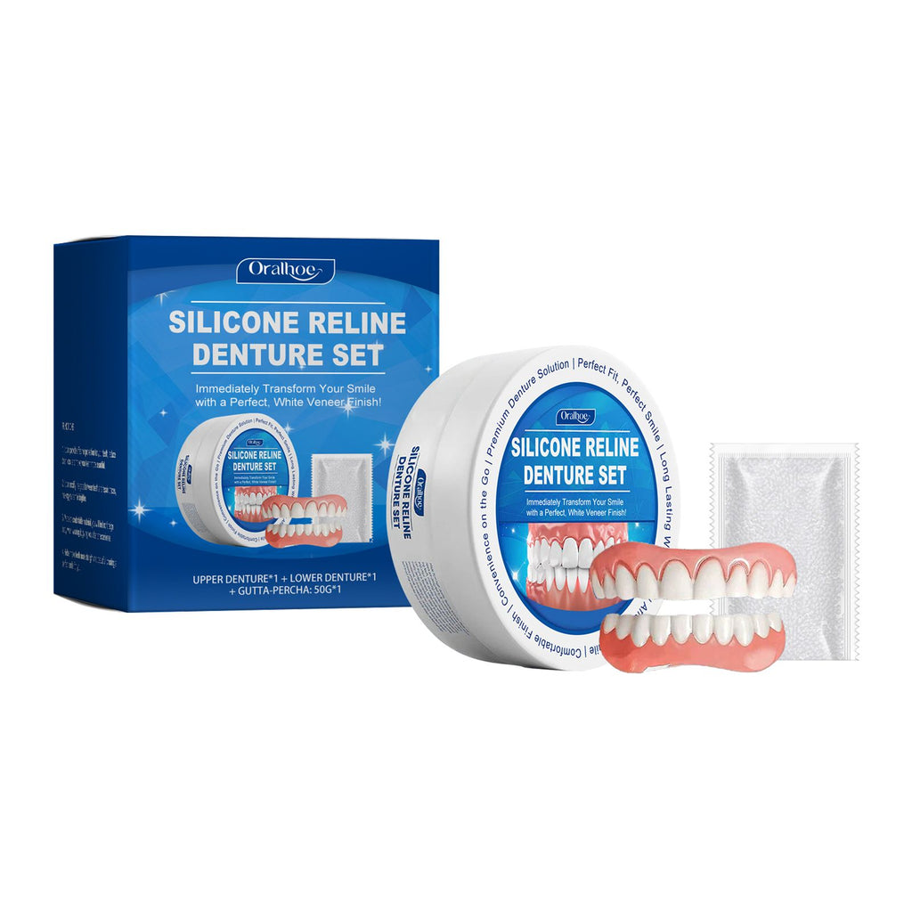 Oralhoe Denture Set s Smile Appearance And Comfort Material Complete Denture Set