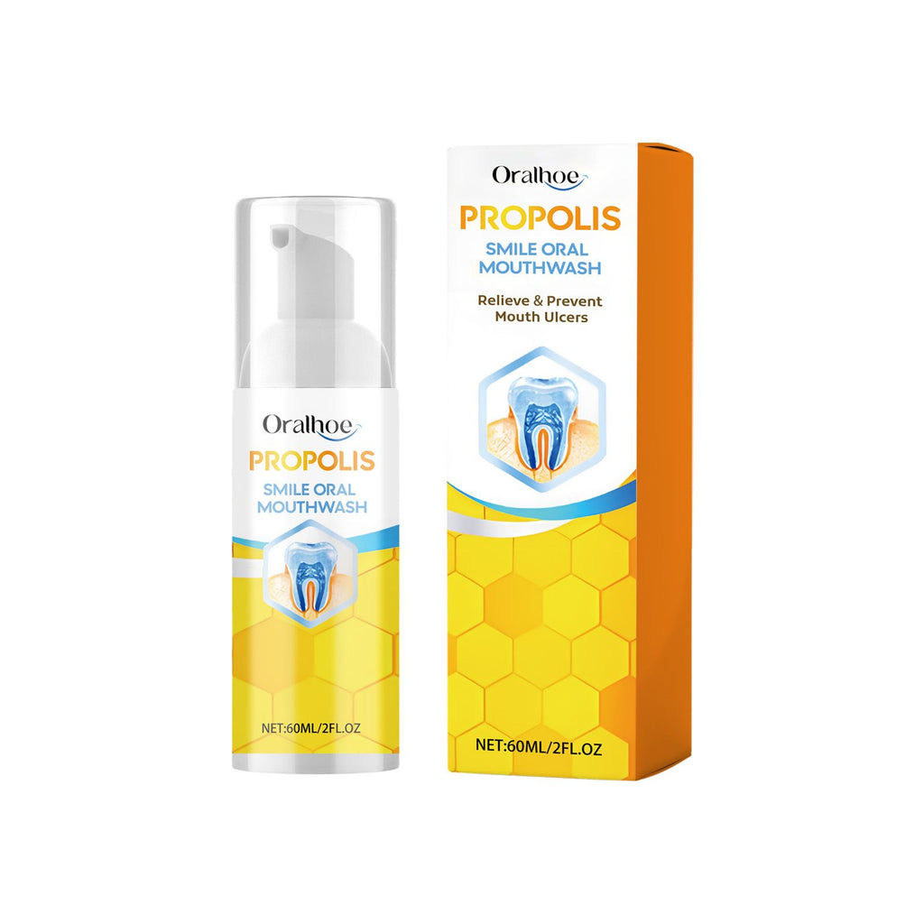Oralhoe Propolis Oral Cleaning Mousse Oral Cleaning Care Tooth Stain Removal Fresh Mousse Toothpaste