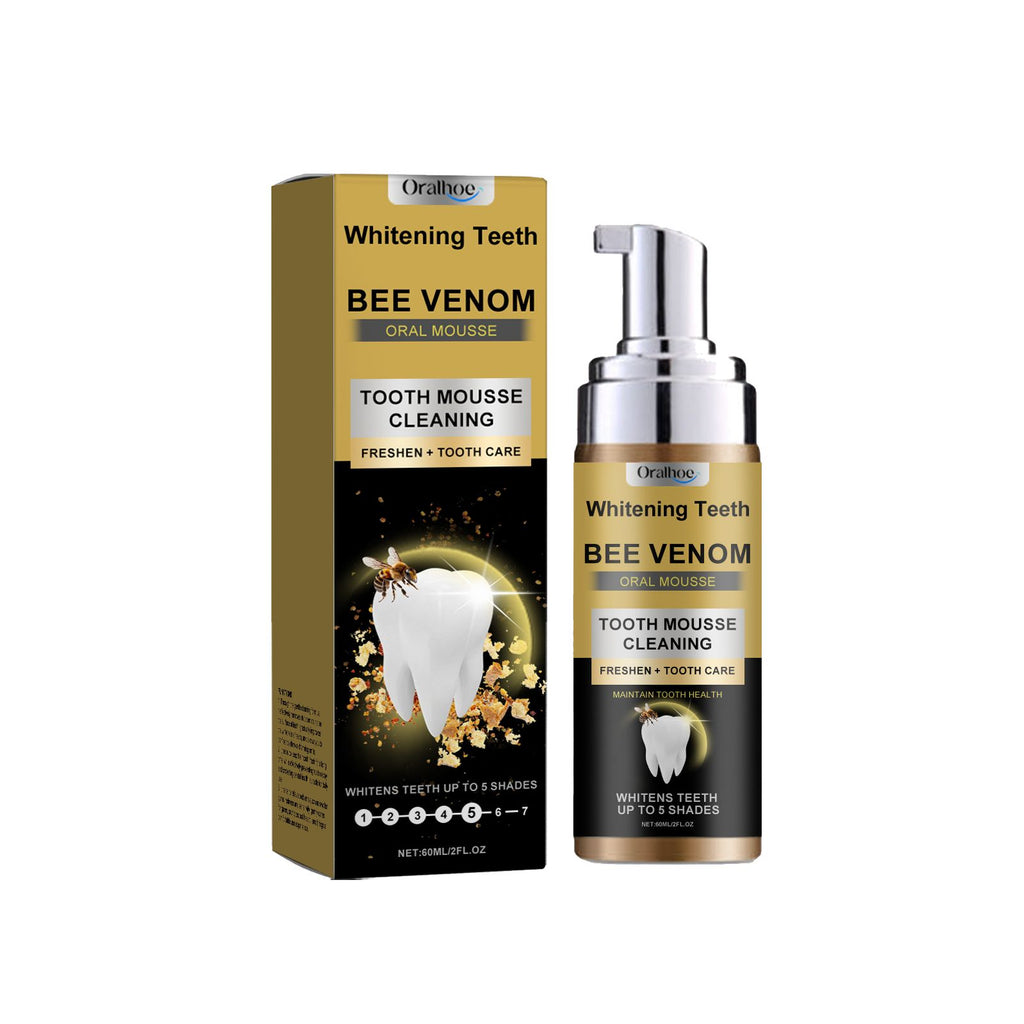 Oralhoe Teeth Cleaning Mousse Gently Cleans Teeth To Odors, Stains And Grime Daily Beauty Mousse