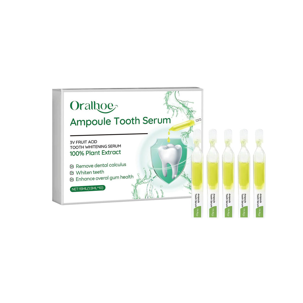 Oralhoe Teeth Serum, Deep Cleaning Mouth Stains Yellow Care Teeth Teeth