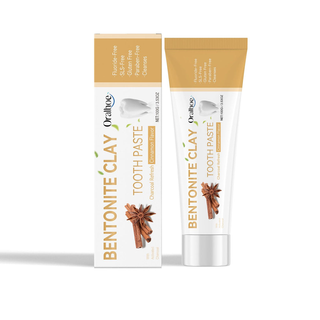 Oralhoe Volcanic Ash Bentonite Toothpaste Series Clean And Stains Toothpaste To Yellow Teeth Care For Teeth