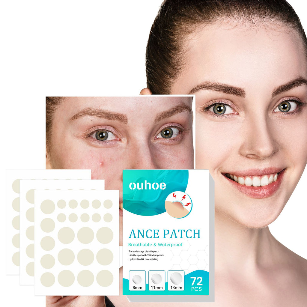 OUHOE Acne Patch, Facial Acne Invisible Concealer Hydrocolloid Patch