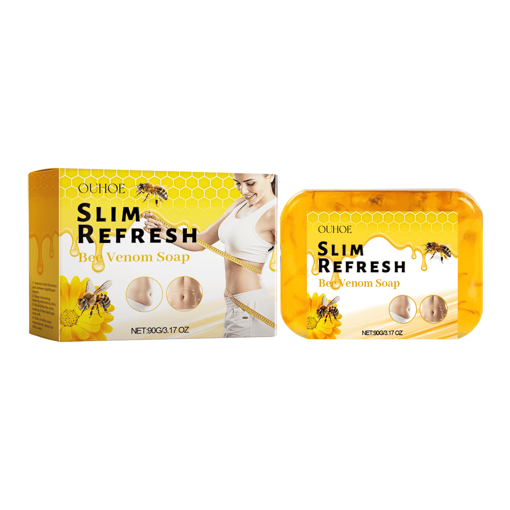 OUHOE Bee-Poison Bath Soap Gently Cleans, Moisturizes, Firms And Nourishes Skin, Delicate And Brightening