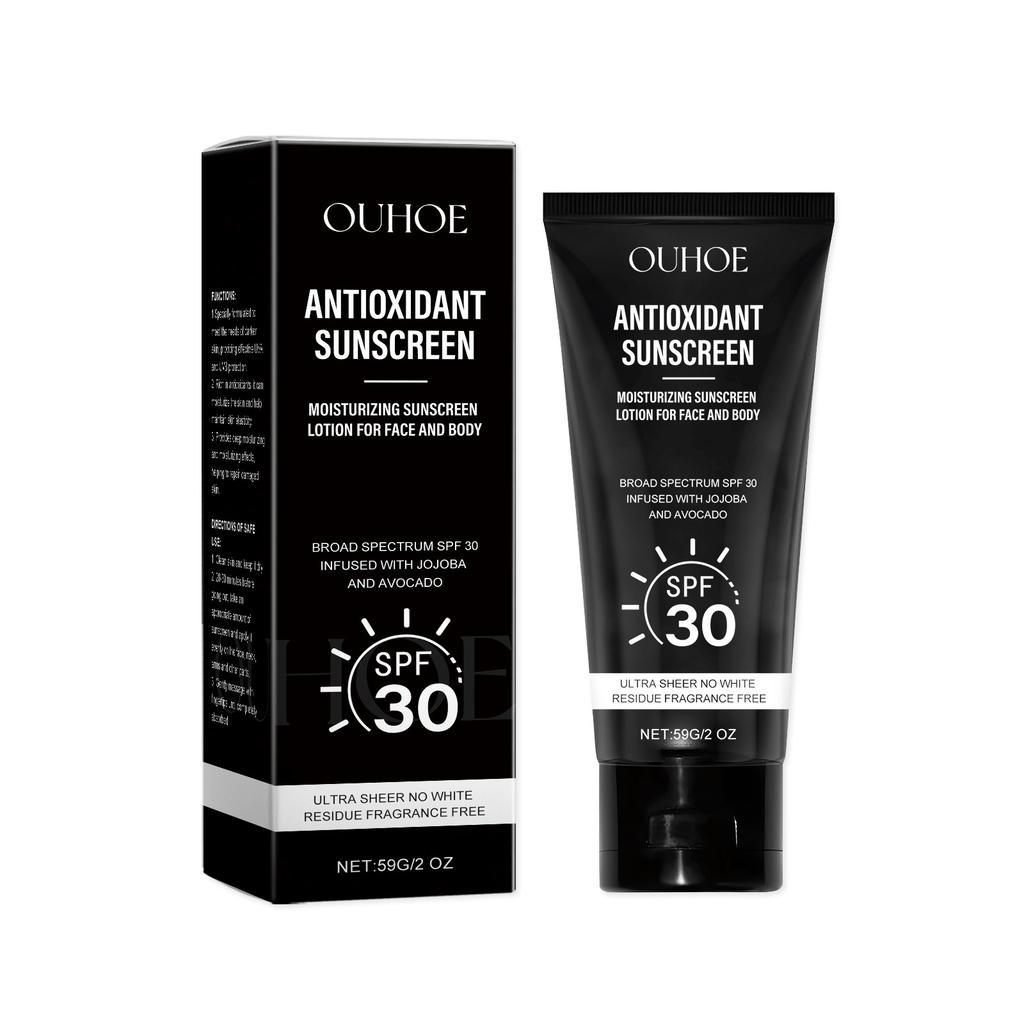OUHOE Face And Protection Cream, Lightweight Formula Double Protection Moisturizing Moisturizing Summer Outdoor Protection Cream Loss