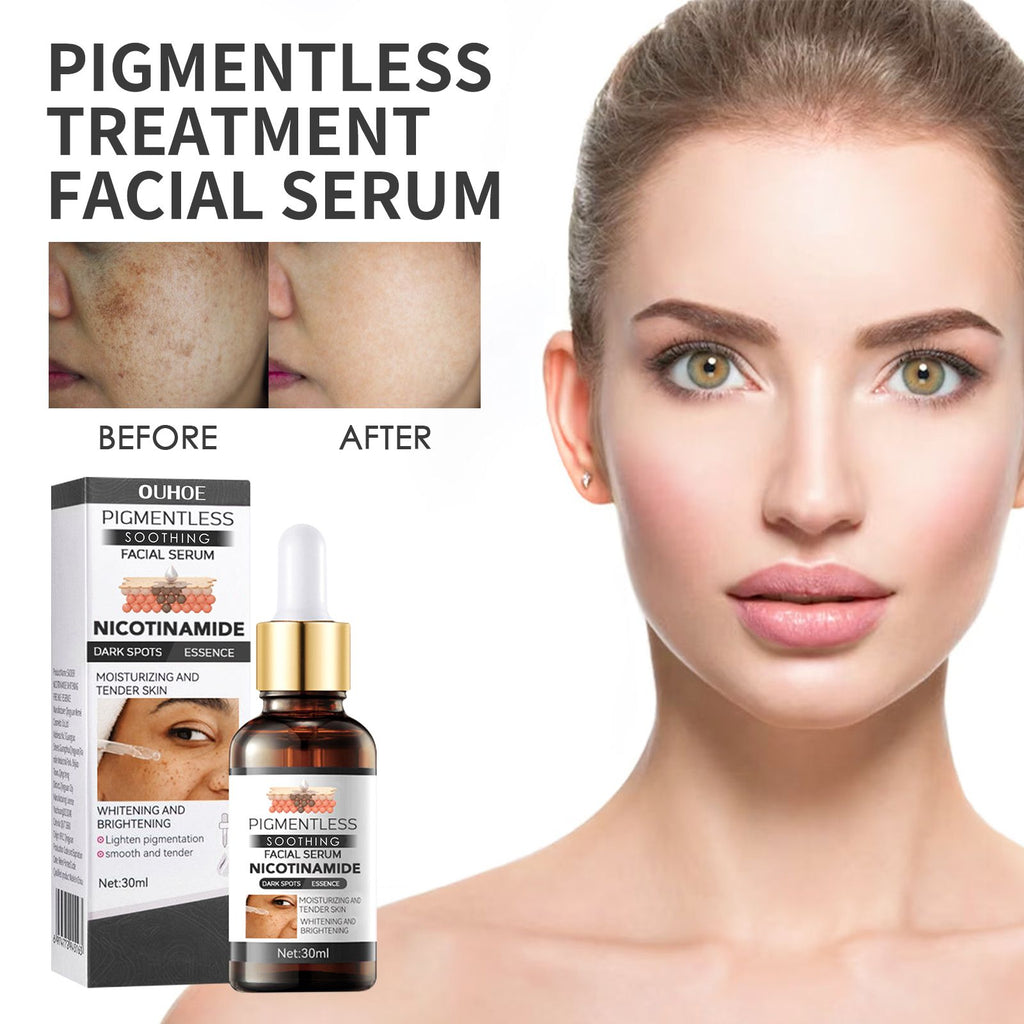 OUHOE Face Brightening Serum, Lighten Dark Spots Moisturizing And ing Fine Lines Brightening Serum