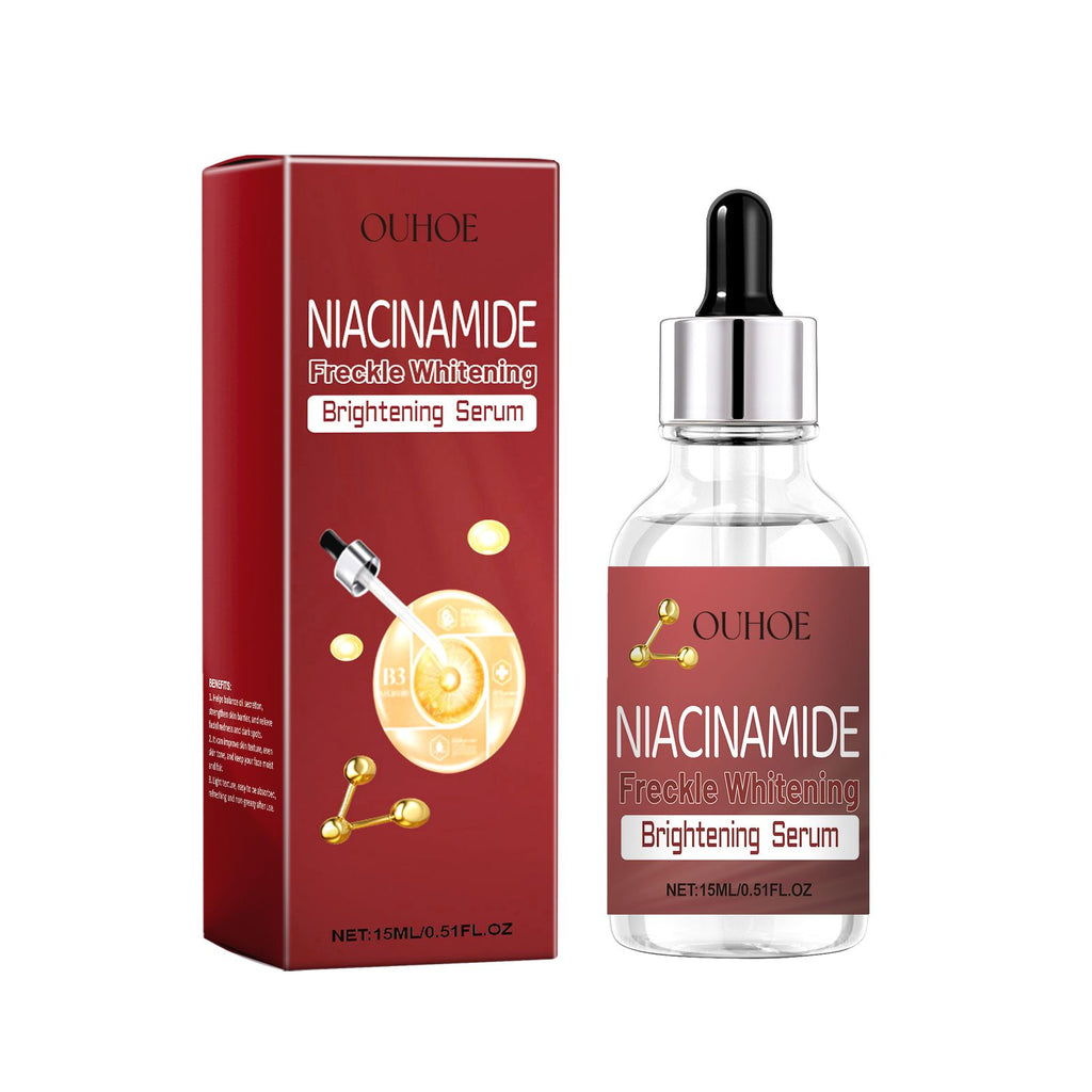 OUHOE Freckle Brightening Serum, Brightening And Firming Skin Plant Extract