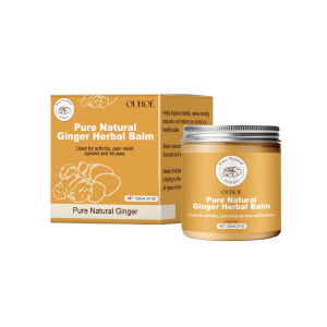 Ouhoe Ginger Herbal Joint Care Cream, Knee Joint Muscle Soreness Massage Cream