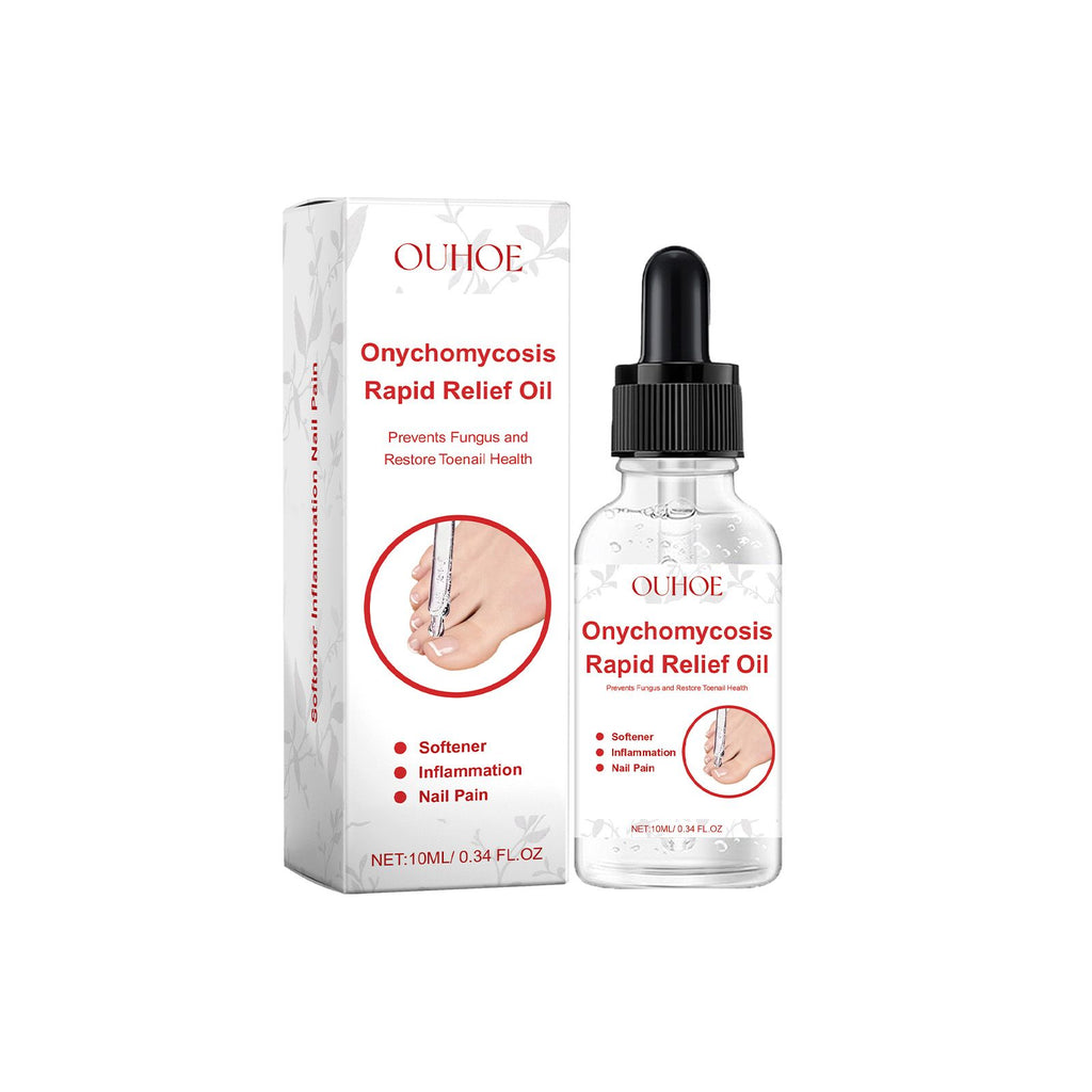 Ouhoe Gray Nail Lotion Foot Care Moisturizing Cleaning Anti-Barb Gray Nail Lotion