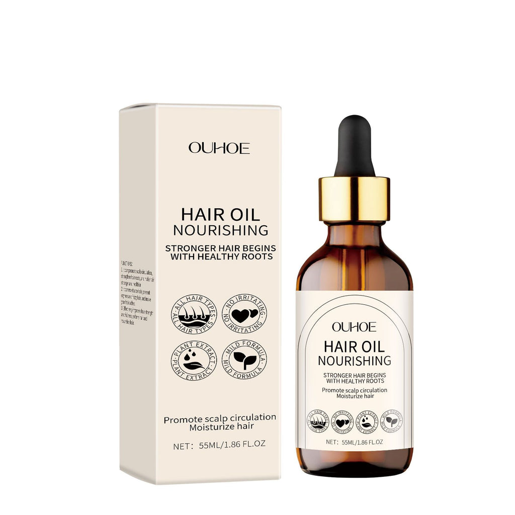 OUHOE Hair Care Essential Oil Nourishes And Moisturizes Hair Care Supple Essence s Dry And Knotted Hair Care Essential Oil