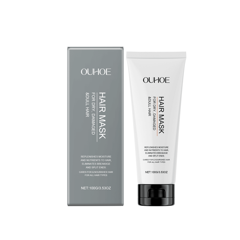 OUHOE Hair Mask Moisturizes Hair And Cleanses Scalp Naturally Fluffy, Silky And Glossy Hair Mask