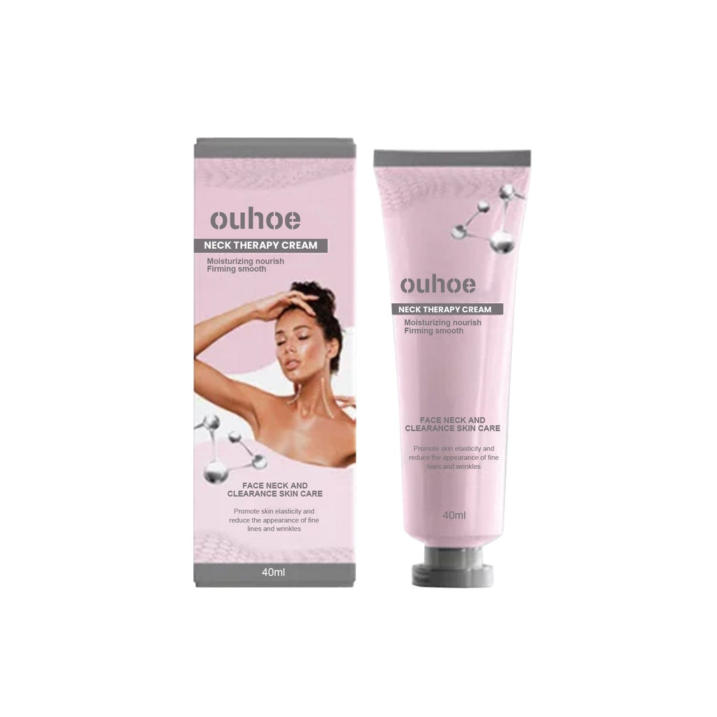 OUHOE Hydra Collagen Neck Cream, Firming Skin Lighten Neck Lines Moisturizing Beauty Neck Care Cream