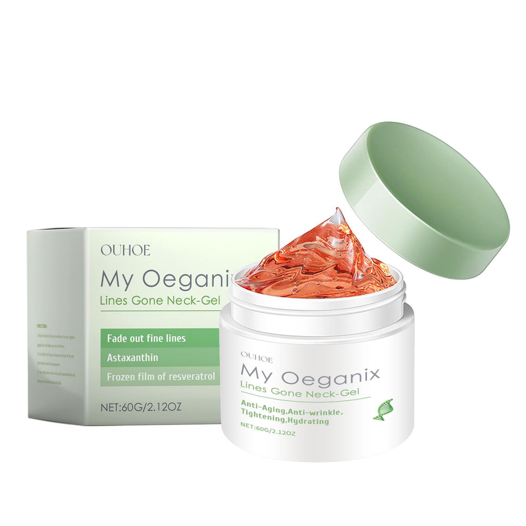 OUHOE Lines Gone Neck Gel, Neck Moisturizer s Neck Lines And Moisturizes Skin Hydrating Gel