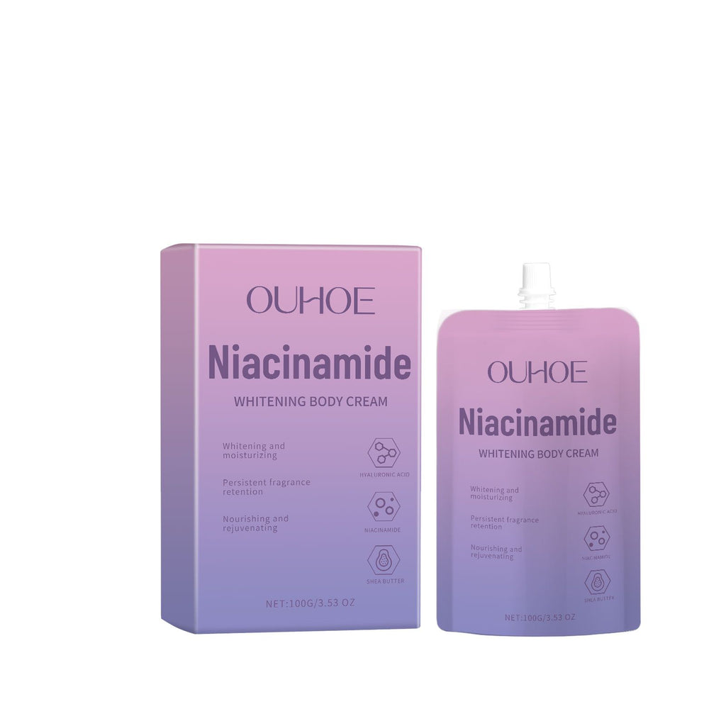 OUHOE Nicotinamide Brightening Cream Moisturizes Even Skin Tone, Firming And Dry Lotion