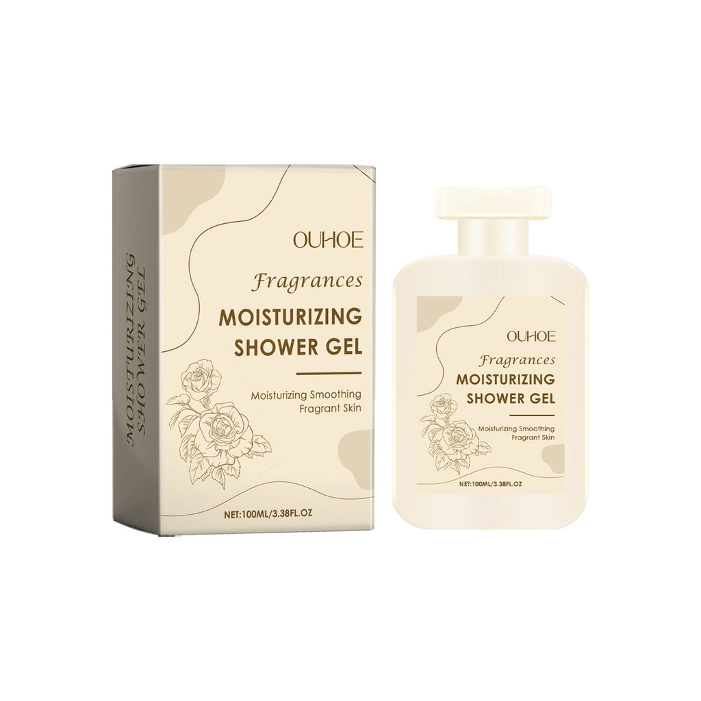 OUHOE Perfume Moisturizing Shower Gel, Bath Clean Lasting Fragrance Moisturizing Moisture Refreshing And Not Tight