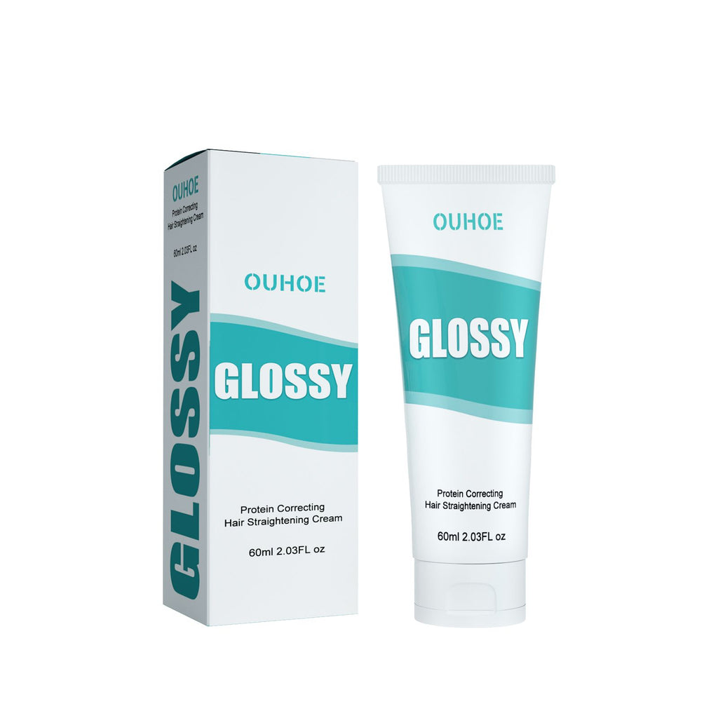 OUHOE Protein Hair Cream, Damaged Dry Hair Free Styling Hair Softener
