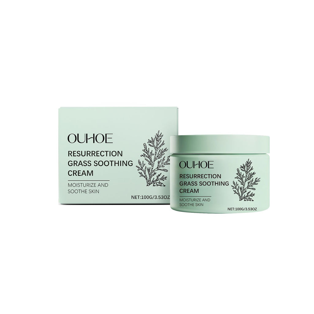 OUHOE Resurrection Grass Cream Delicate, Soft, Soft, Dry Relief, Care For Skin And Skin Elasticity