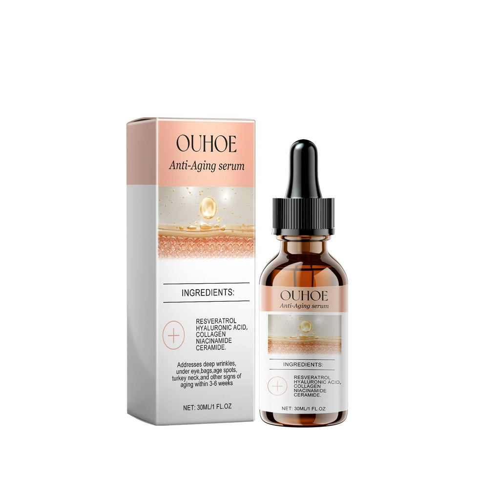 OUHOE Serum, Lighten Fine Lines On The Face With Line Hydrating Anti-Wrinkle Serum