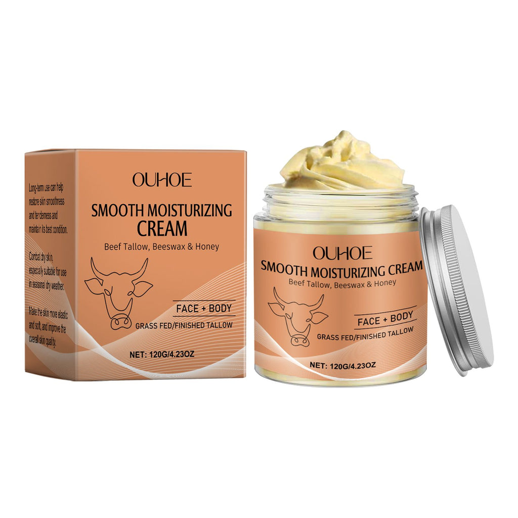 OUHOE Skin Smoothing Moisturizer, Moisturizing Hydrating Elastic Soft Care Firming Cream