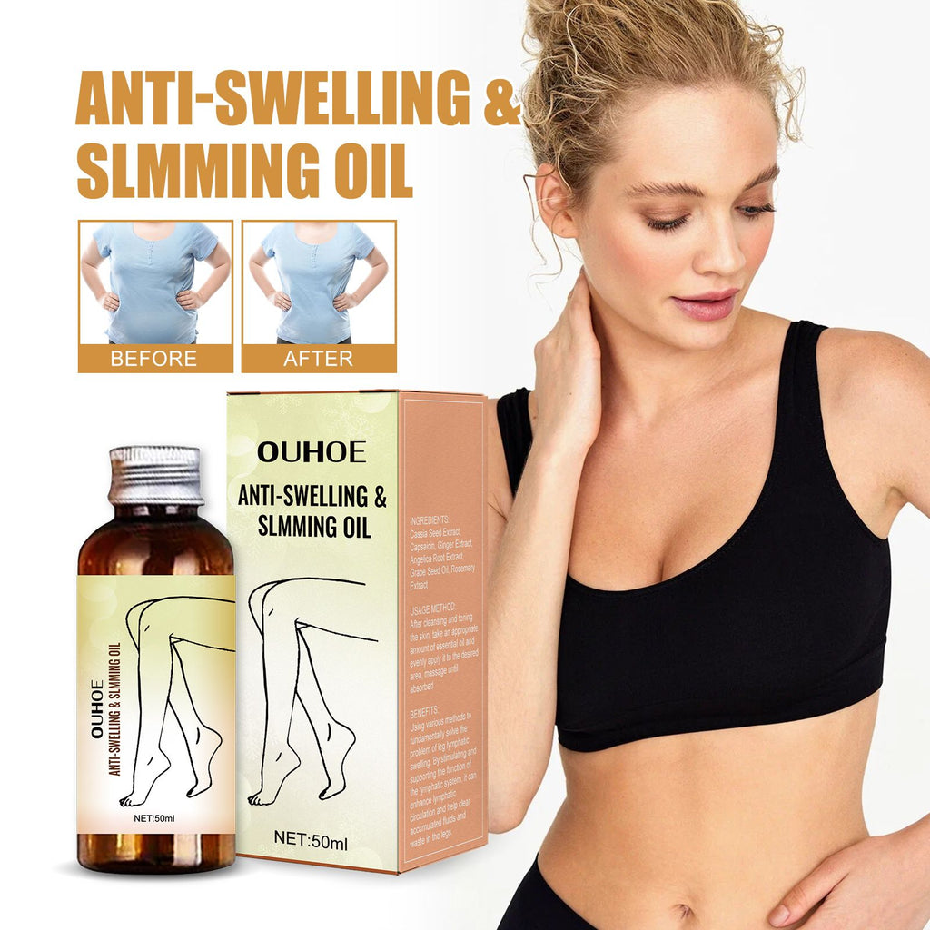 OUHOE Slimming Oil, s Leg Swelling Shapes And Tightens Muscle Slimming Essence Oil