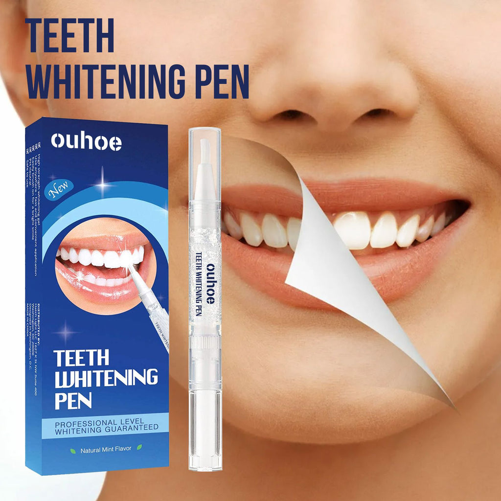OUHOE Teeth Essence Pen, Cleaning Teeth And Brightening Teeth Beauty Pen