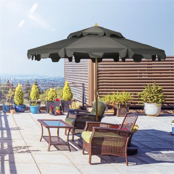 Outdoor beach umbrella/Sun Umbrella (Swiship-Ship)(Prohibited by WalMart)