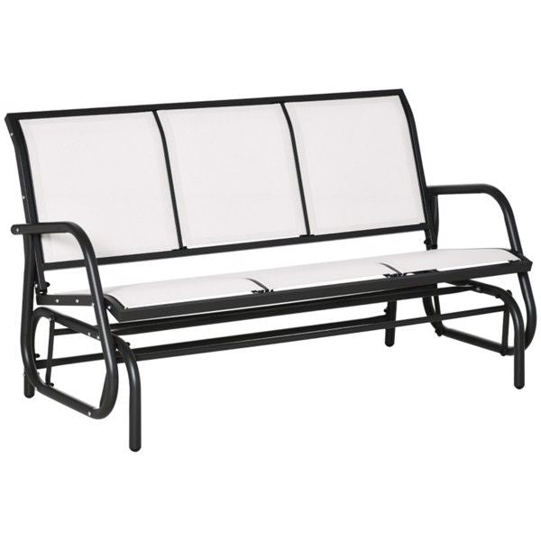 Outdoor courtyard seats for 3 people